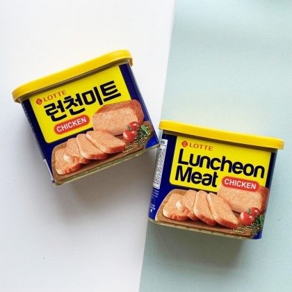 KOREA LOTTE CHICKEN LUNCHEON MEAT