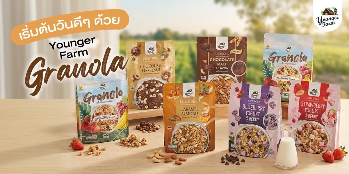 YOUNGER FARM GRANOLA YOGURT