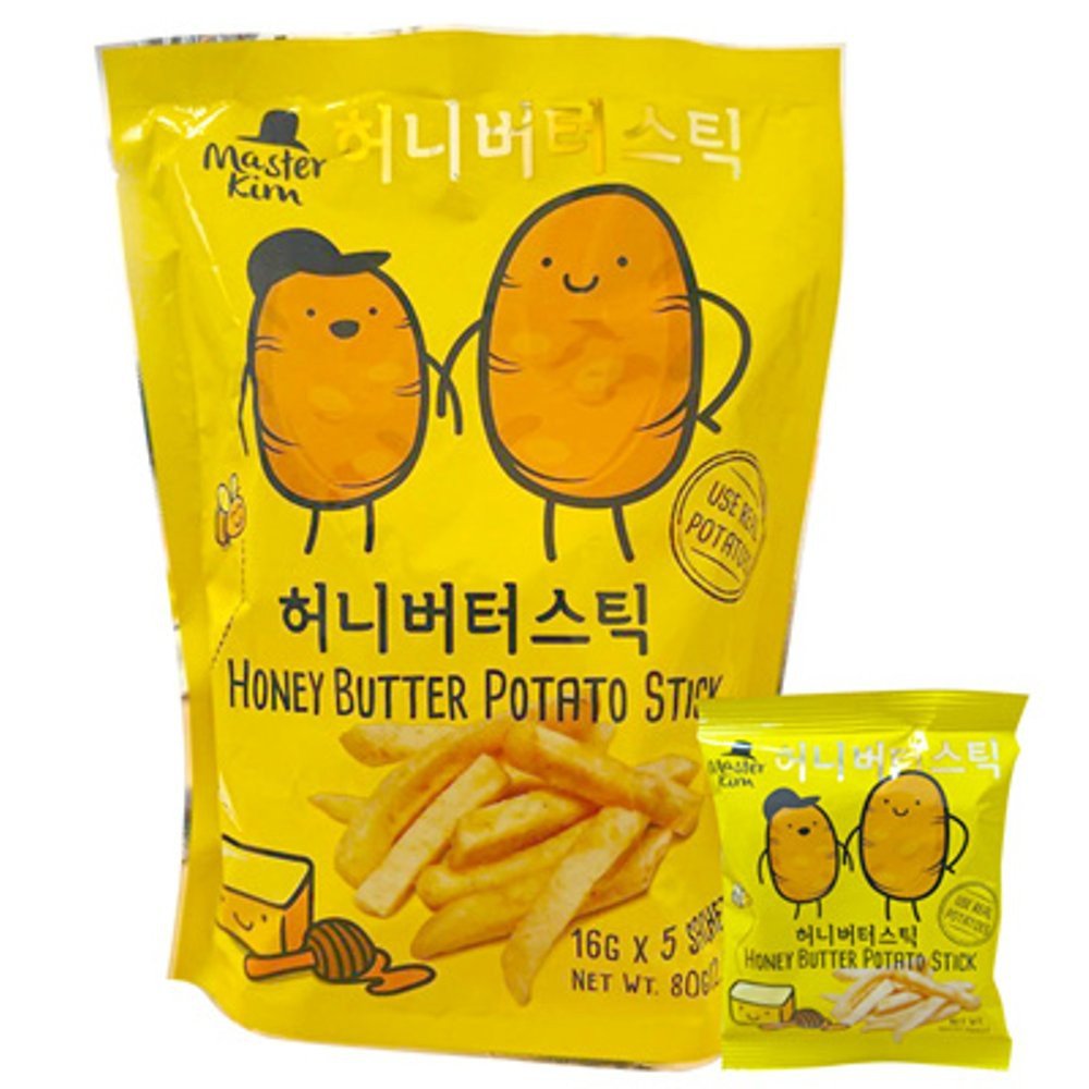MASTER KIM POTATO STICK - HONEY BUTTER 72G