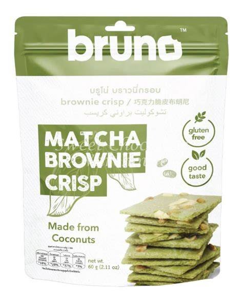 BRUNO BROWNINE CRISP - MATCHA 60G