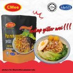 C MEE HOMEMADE NOODLES – SPICY DRY PAN MEE 140G
