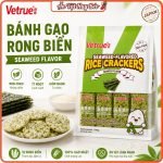 VETRUE MILK RICE CRACKERS – SEAWEED 240G