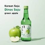 DINOS SOJU – GREEN GRAPE 360ML
