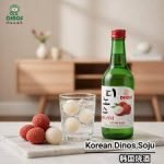 DINOS SOJU – LYCHEE 360ML