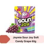 JOYMIE SOUR JOY SOFT CANDY – GRAPE 60G(HALAL)