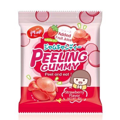 JOYMIE PEELING GUMMY - STRAWBERRY 40G (HALAL)